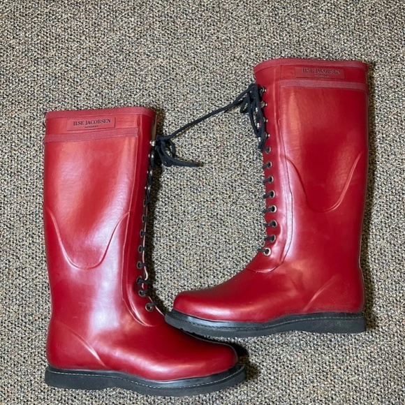 Ilse Jacobsen Women's Rub 1 Rain Boots US 9.5 EU 4 - Picture 5 of 5